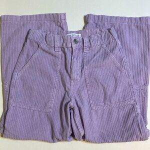Zara Kids Casual Corduroy Pants - Purple